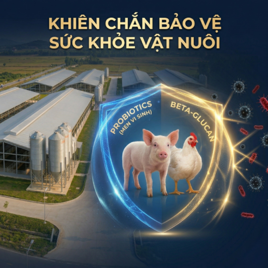 Khiên chắn bảo vệ sức khỏe vật nuôi