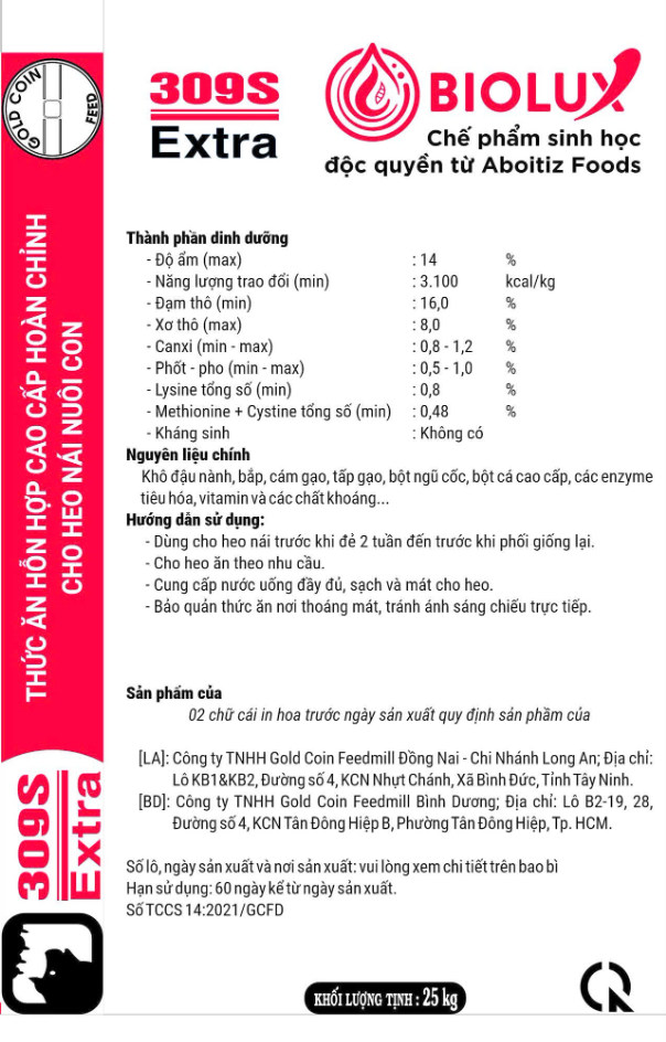 huong dan su dung 309S Extra biolux